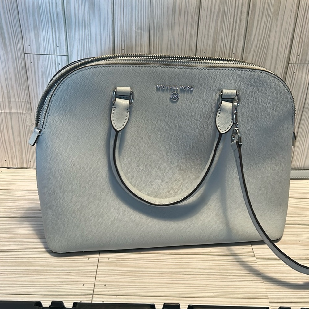 Michael Kors Savannah Leather Satchel